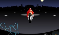 Conduire une moto dans la nuit