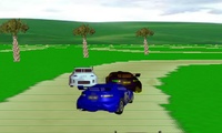 Course 3D de voitures