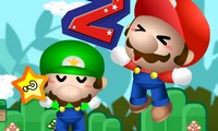 Mario saute très haut