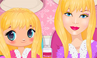 Barbie et sa fille à relooker