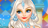 Habiller Elsa en princesse arabe