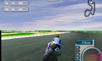 Rouler sur un circuit en moto