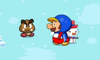 Mario Bataille de neige