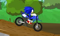 Moto Trial avec Sonic