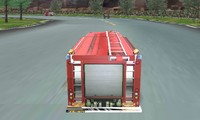 Course de camions de pompier