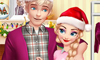 Préparer Noël avec Elsa et Jack